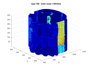 Layer 350 color scale - Caracol develops smart 3D printing systems for large scale components