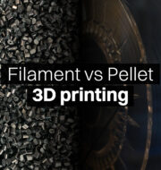 Pellet 3D printing and its benefits compared to 3D filament extruders