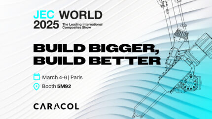 JEC World 2025: discover Caracol’s latest innovations for robotic LFAM of composite materials