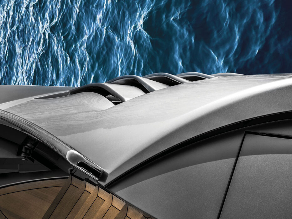 Pershing-GTX116-Ferretti-Group_Caracol-aerodynamic-grilles-3D-printed-LFAM-HeronAM2